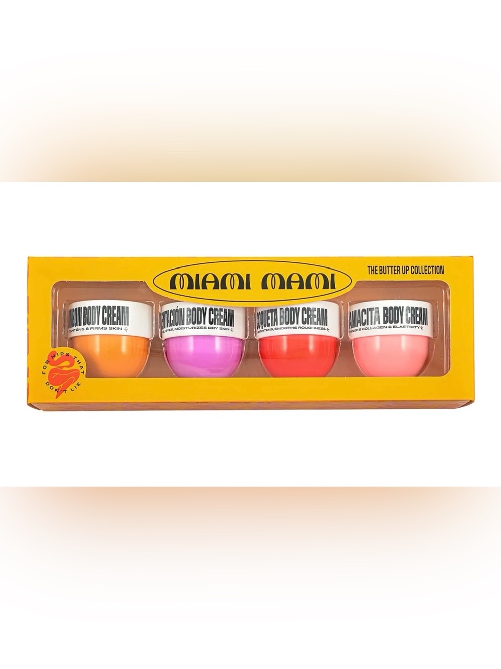 4 pack Red Body Cream Duo